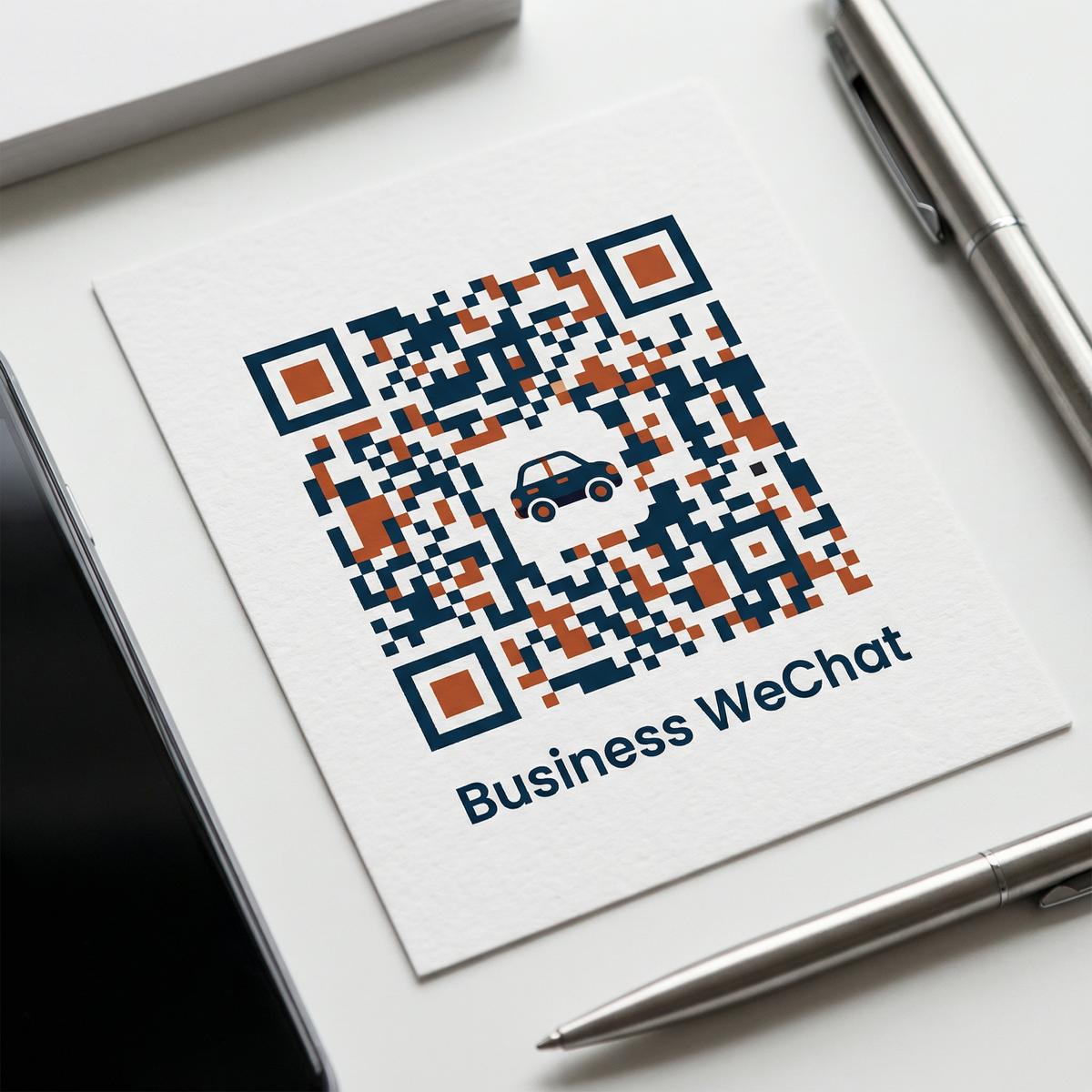 户外露出商务二维码