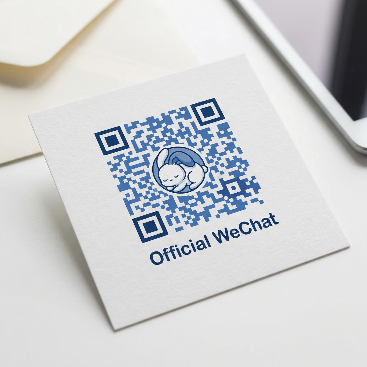 户外露出公众号二维码